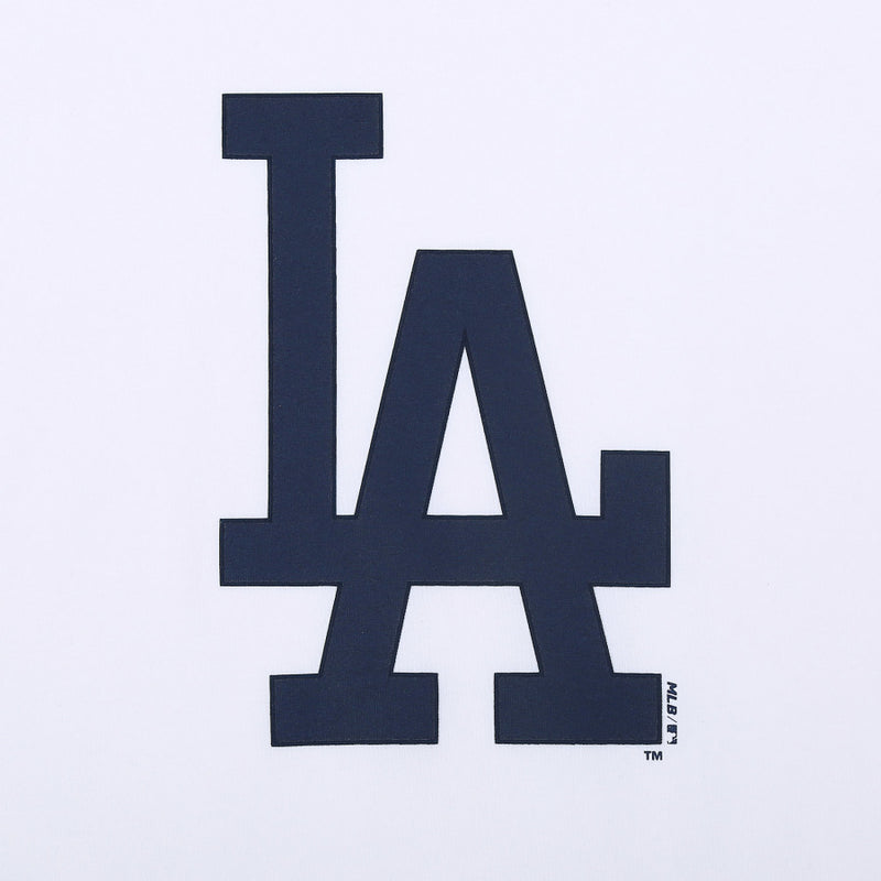 MLB Korea - Big Logo Face T-Shirt - La Dodgers White / XL