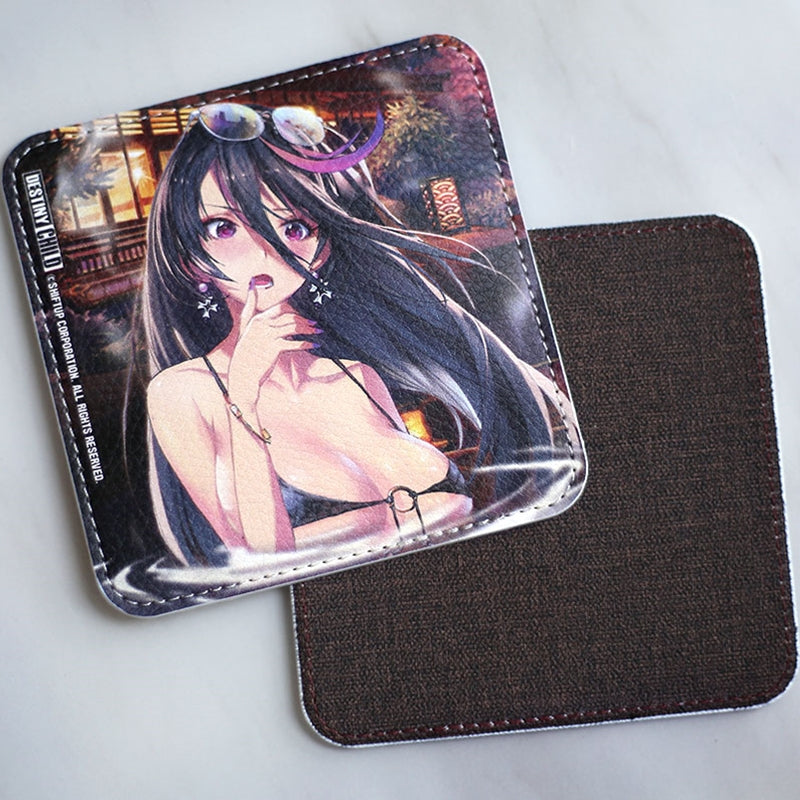 Destiny Child - Hot Spring Leather Coaster