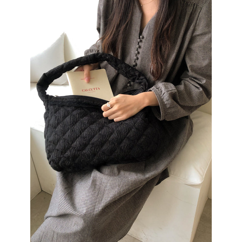 Ovuni - Quilted Hobo Bag