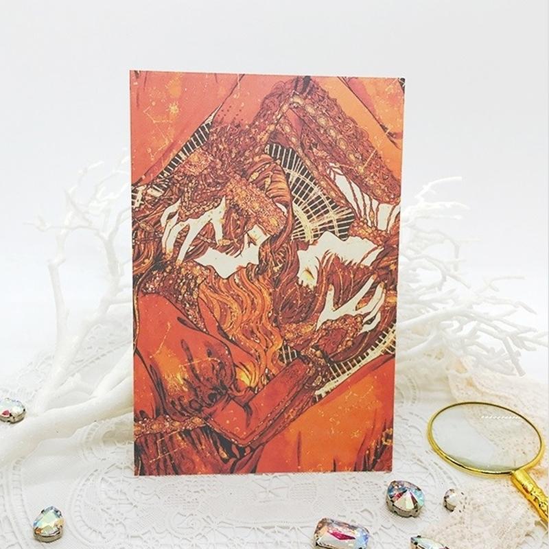 Libet - Estrella Gold Leaf Postcard Set