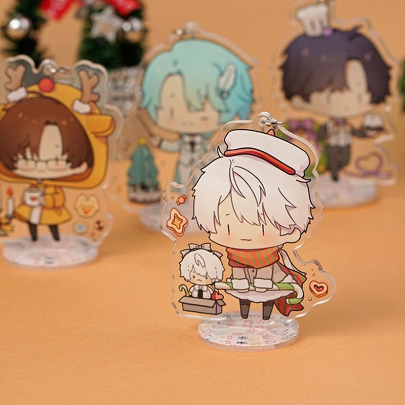 Mystic Messenger - Christmas SD Acrylic Keyring Stand