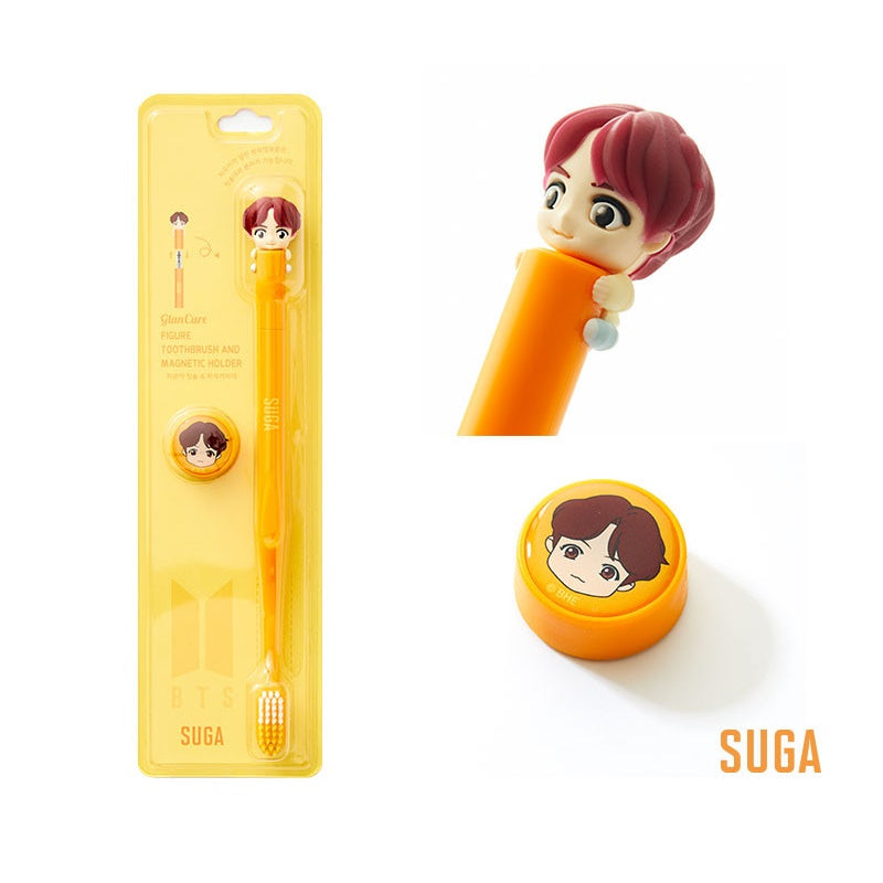 BTS - TinyTan - BTS Character Figure Toothbrush Set