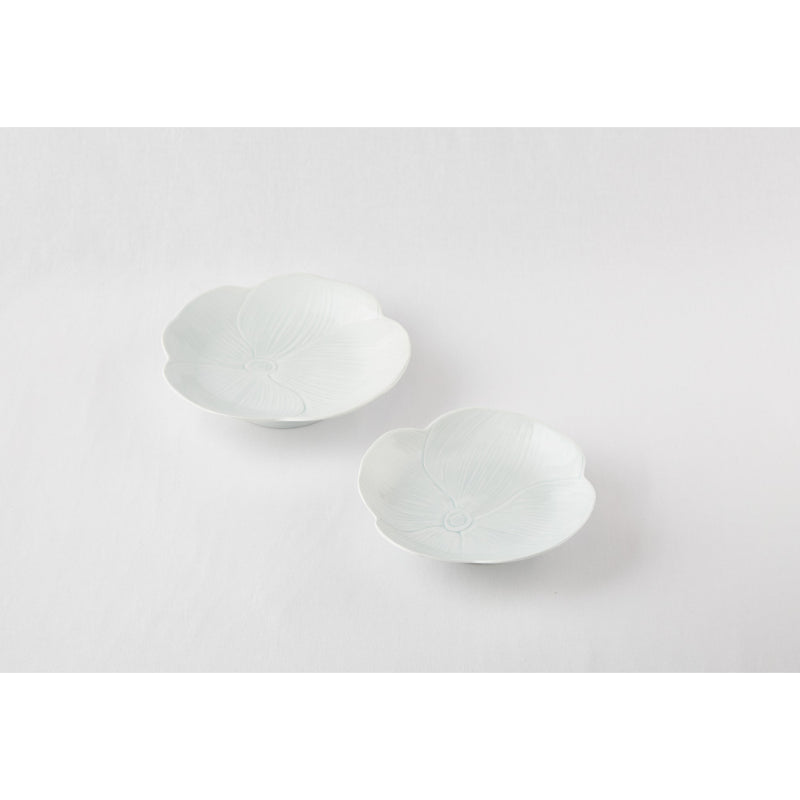 Chaora - Embossed Lily Compote Plate