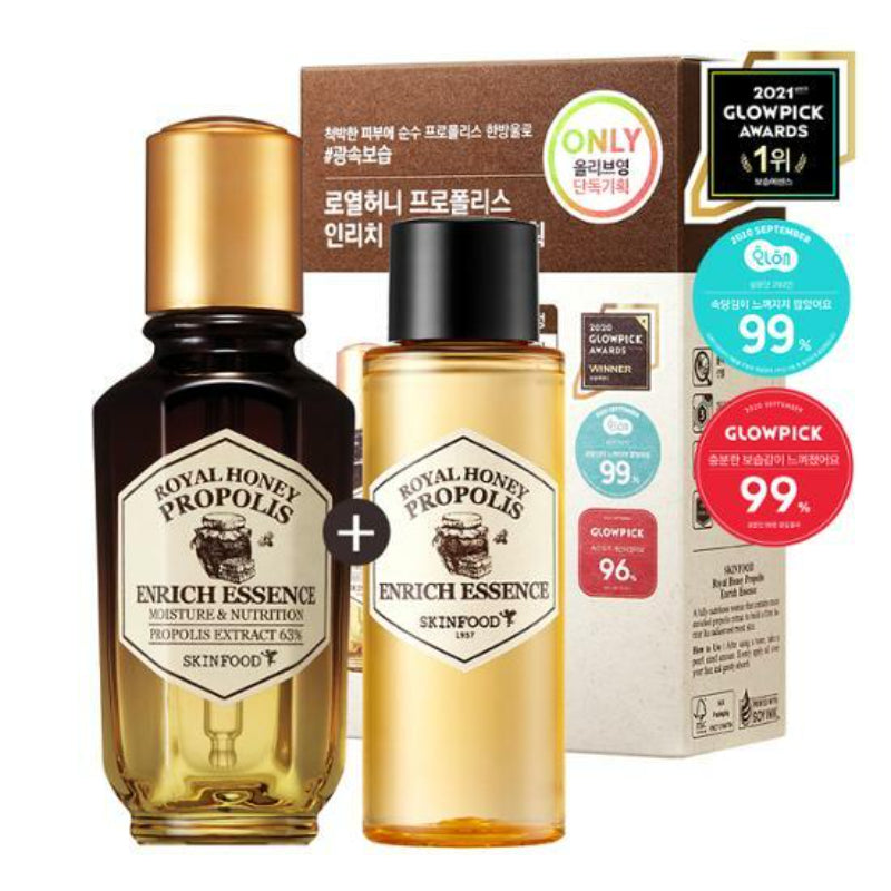 SKINFOOD - Royal Honey Propolis Enrich Essence - Special Set