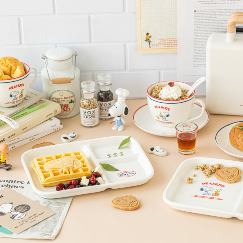 Peanuts x 10x10 - Snoopy Retro Double Waffle/Sandwich Maker – Harumio