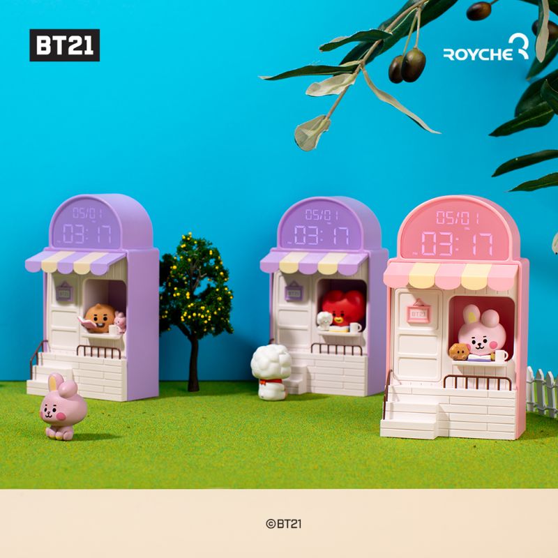 Royche x BT21 - 2022 Little Buddy Cafe Clock