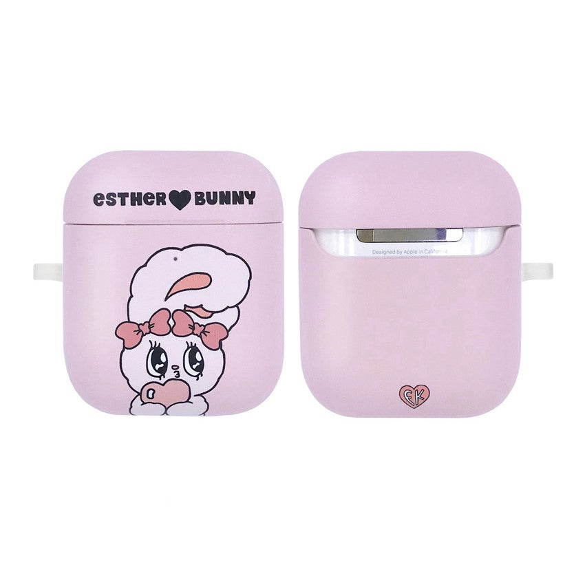 Esther Bunny - AirPod Case with Key Ring Holder