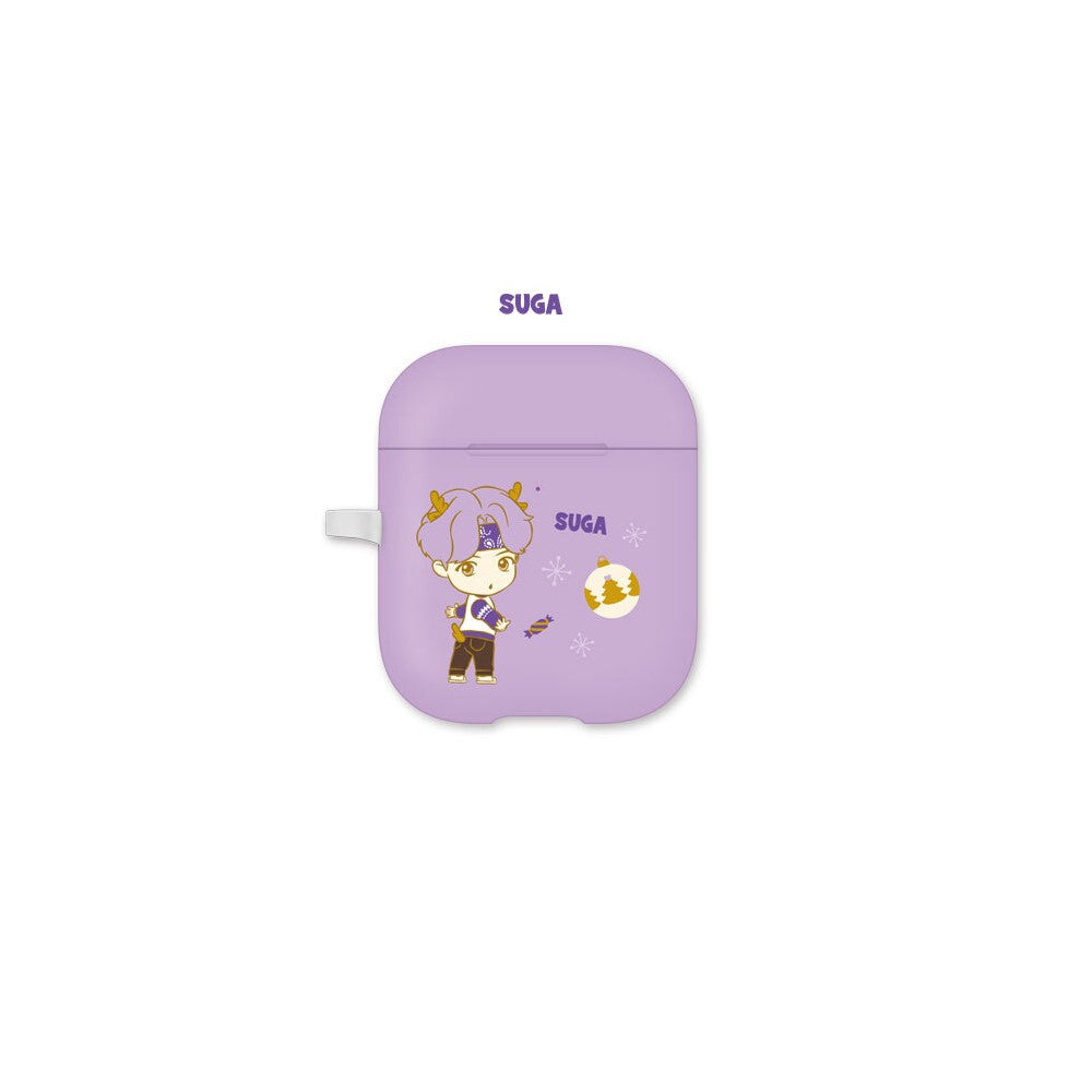 BTS - TinyTAN Purple Holidays AirPods Case