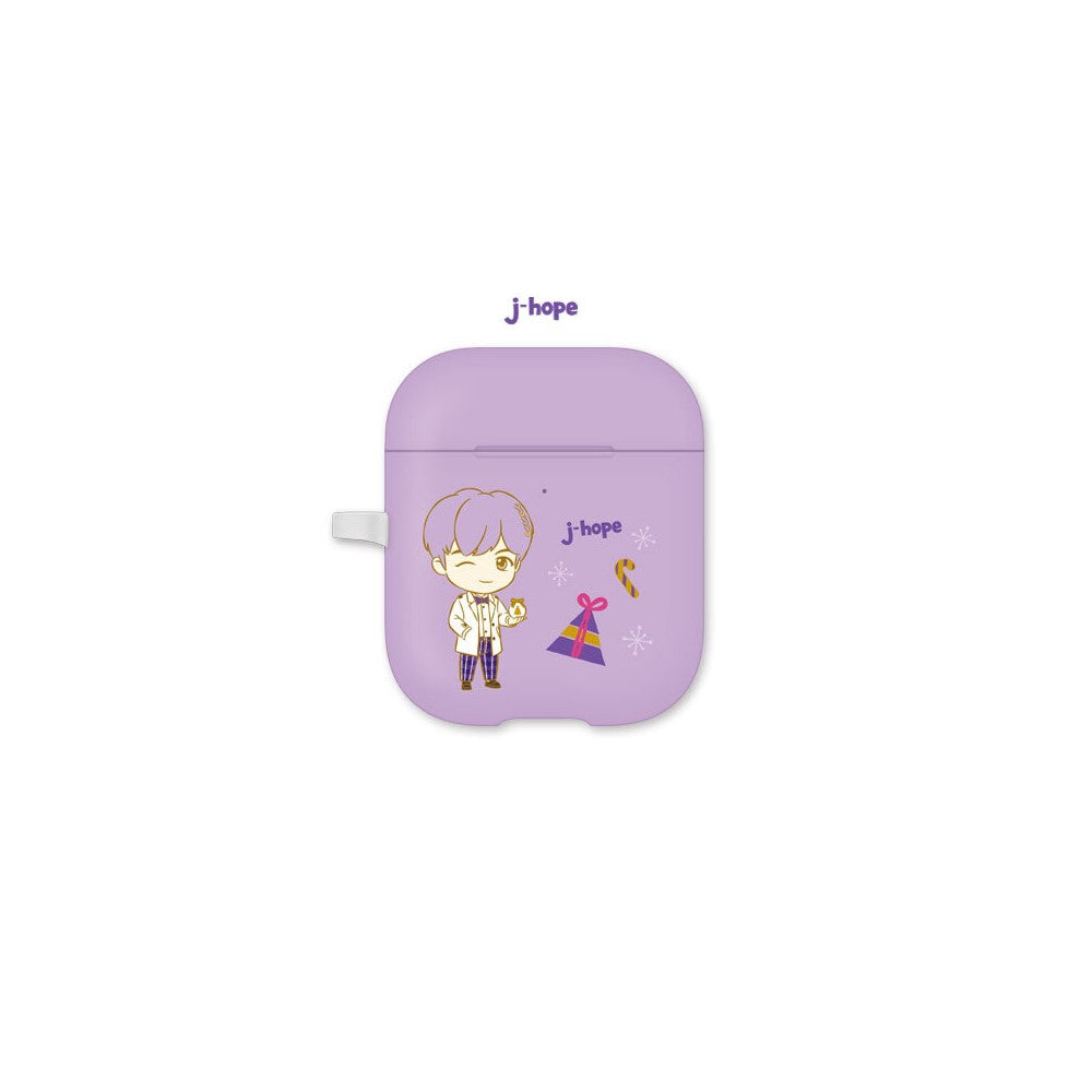 BTS - TinyTAN Purple Holidays AirPods Case