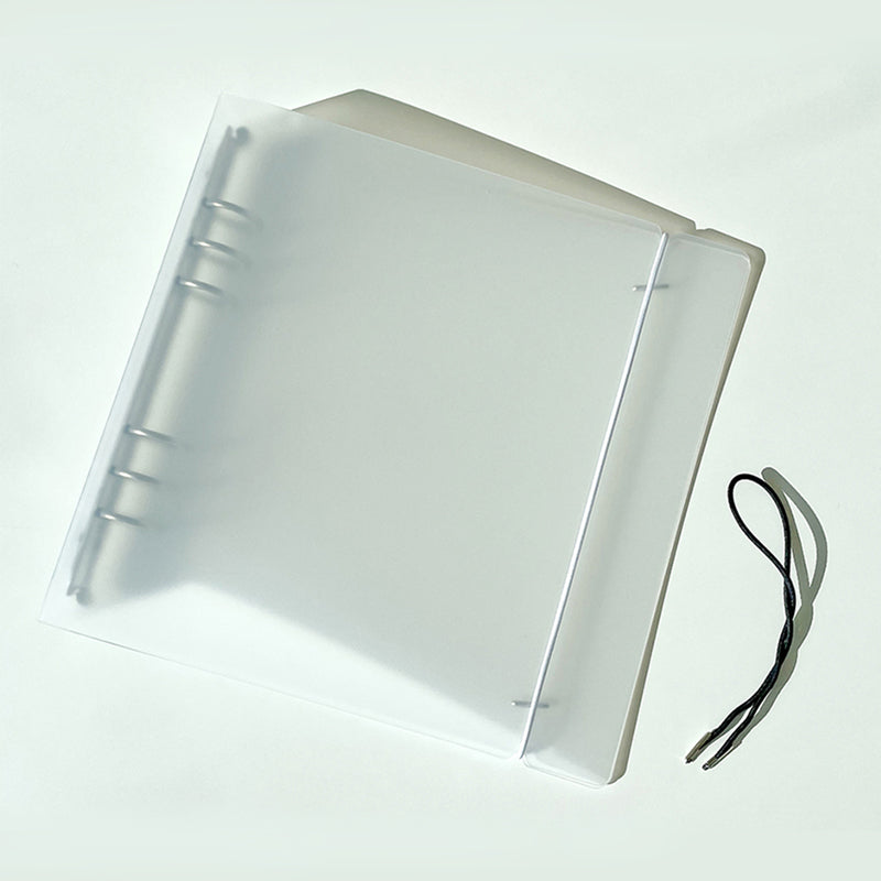 Yudaeng - Wide A5 - Translucent PP Square Cover Binder