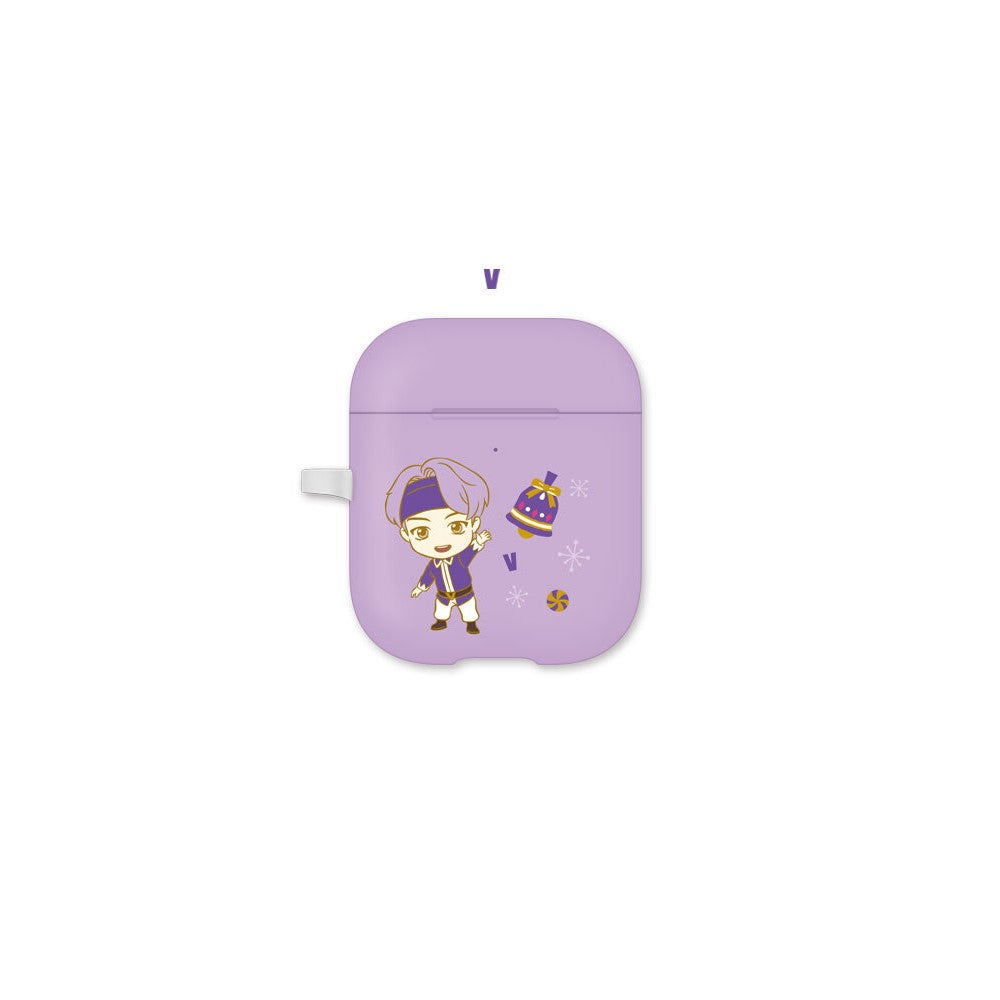 BTS - TinyTAN Purple Holidays AirPods Case