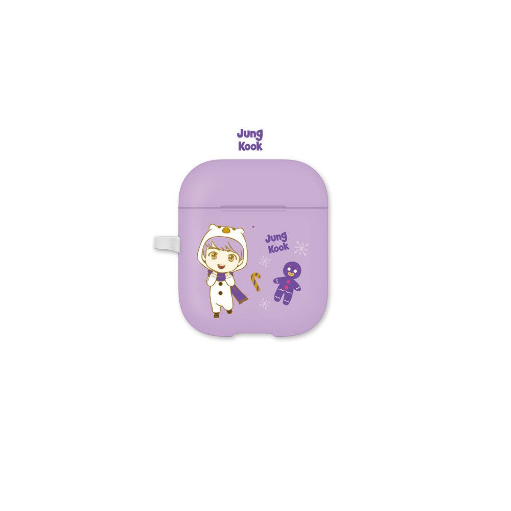 BTS - TinyTAN Purple Holidays AirPods Case