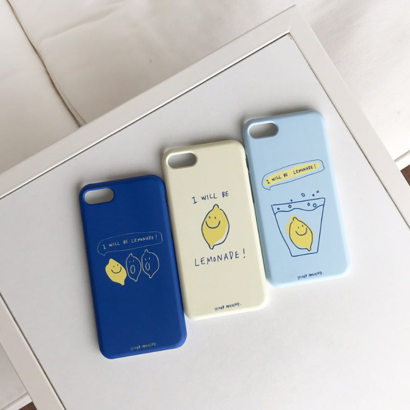 Second Morning - Lemonade Hard Phone Case