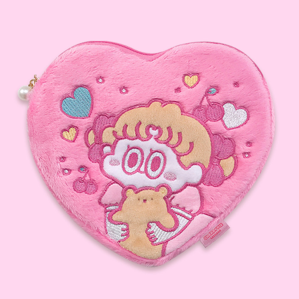 Standard Love Dance - Cherry Pie Heart Pouch