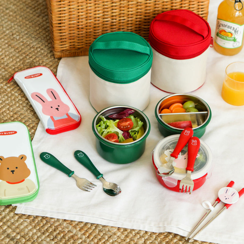 Dailylike x 10x10 - My Buddy Kids Cutlery Set