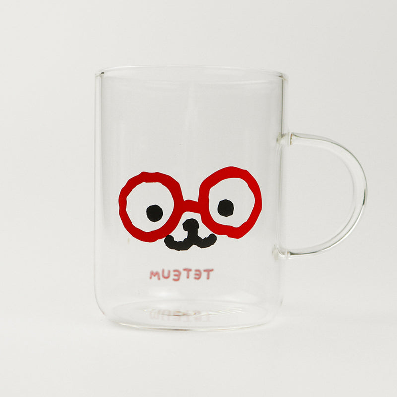 Teteum - Bebe Face Glass Cup