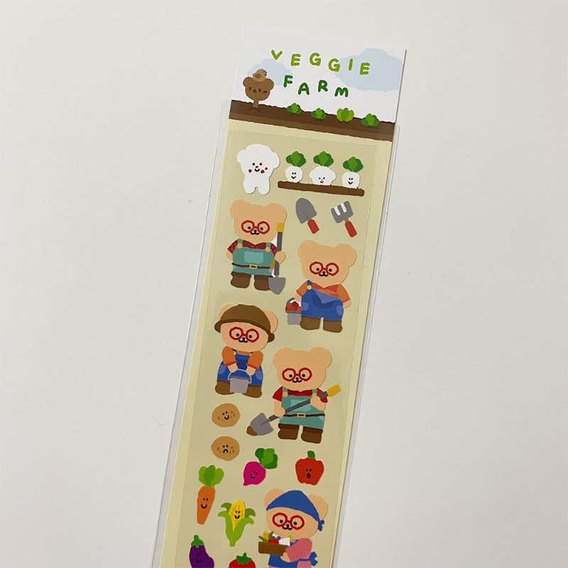 Teteum - Veggie Farm Sticker