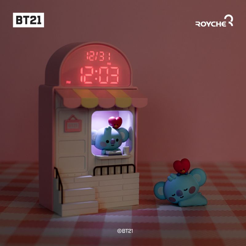 Royche x BT21 - 2022 Little Buddy Cafe Clock