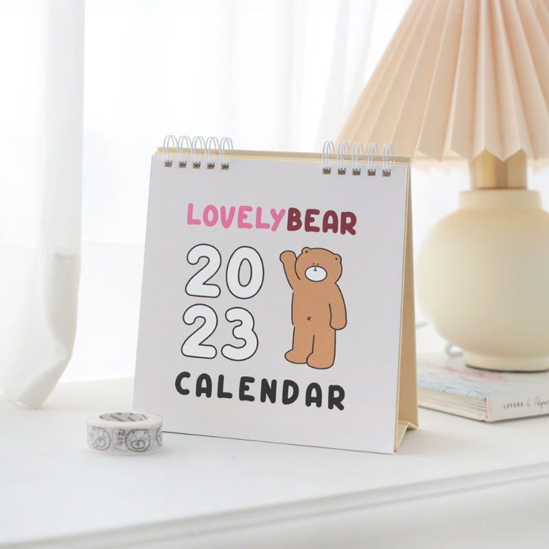 Momopop - 2023 Lovely Bear Desk Calendar