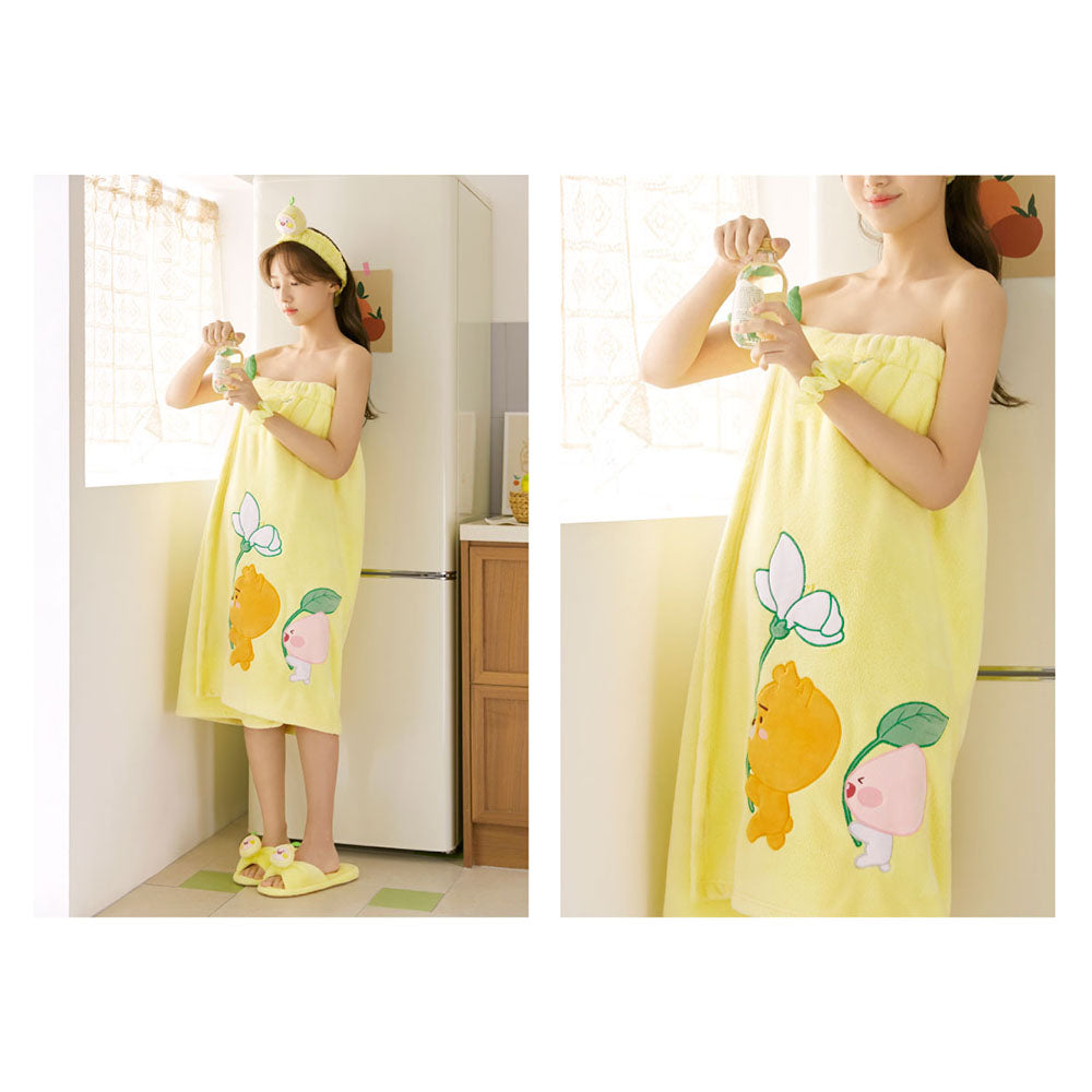 Kakao Friends - Lemon Terrace Bath Robe