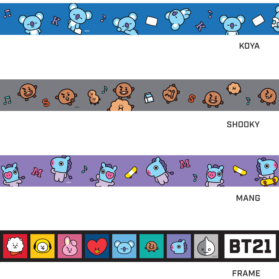 BT21 x Monopoly - Luggage Belt