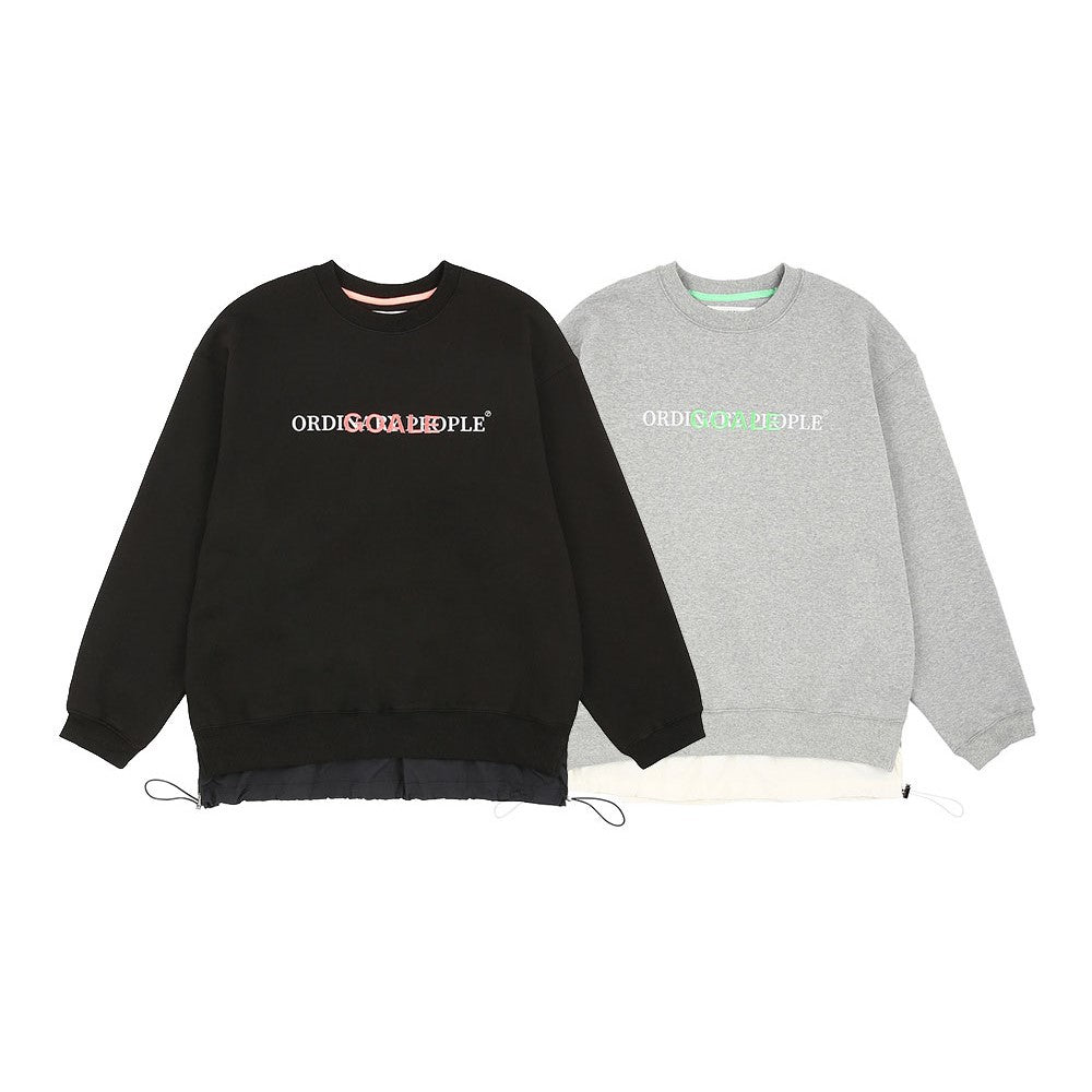 Ordinary People x Goale - Overlap Logo Sweatshirt