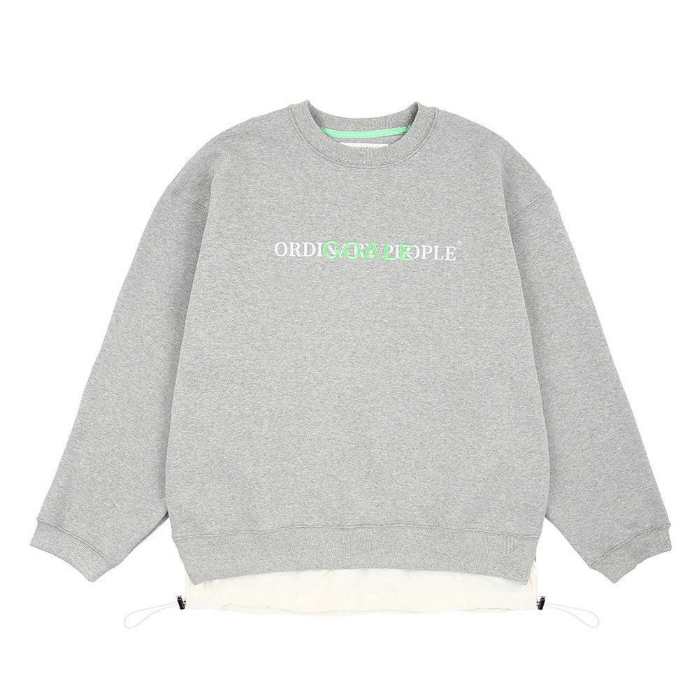 Ordinary People x Goale - Overlap Logo Sweatshirt