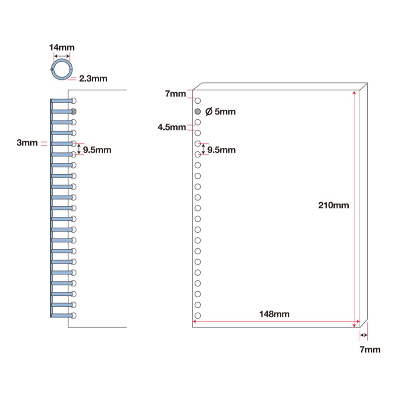 THENCE - Binder Note Paper