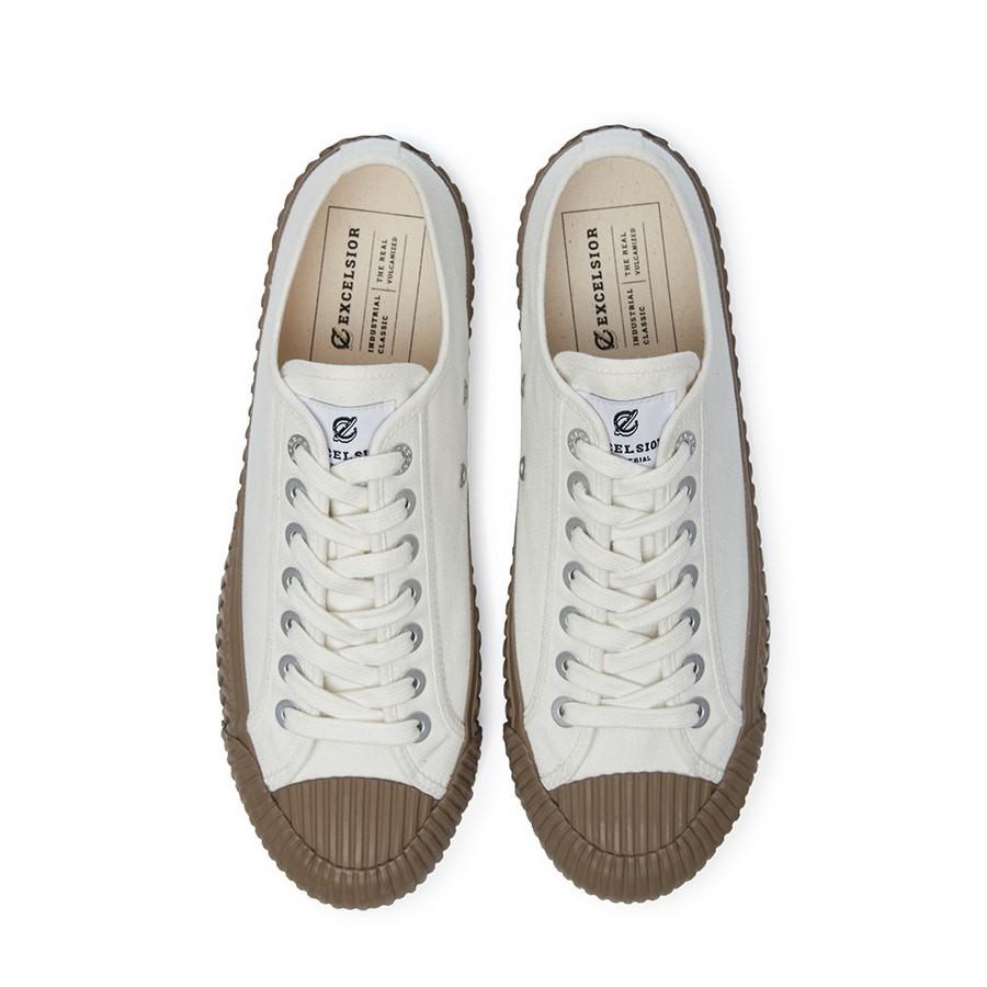 EXCELSIOR - 19FW Bolt Low Seasonal Color - Steam White Nut Gum Sole