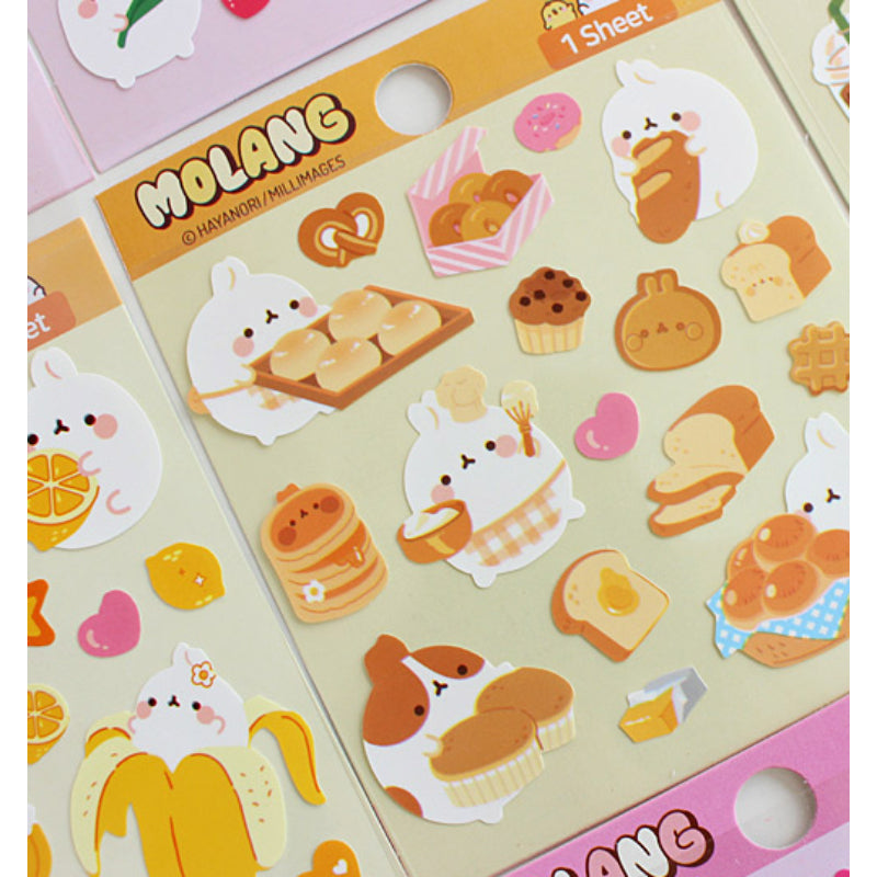 Molang - Diary Deco Stickers