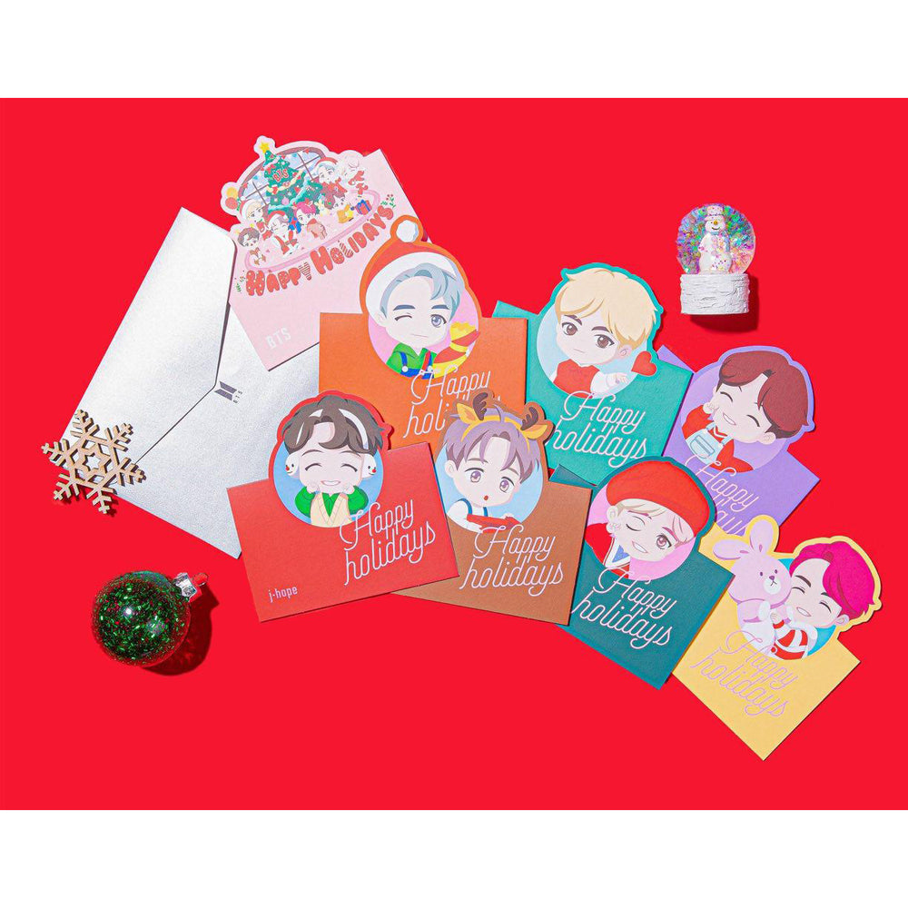 BTS Pop-up Store - House of BTS - Holiday Card Set