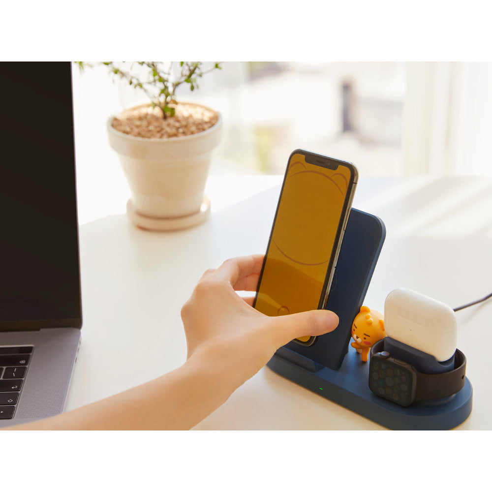 Kakao Friends - 3 in 1 Fast Wireless Charger