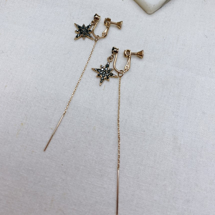 Concept 8 - Bronze Polaris Clip Earring