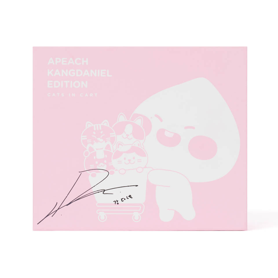 Apeach x KangDaniel - Apeach with Cats in Cart Doll Figure Set