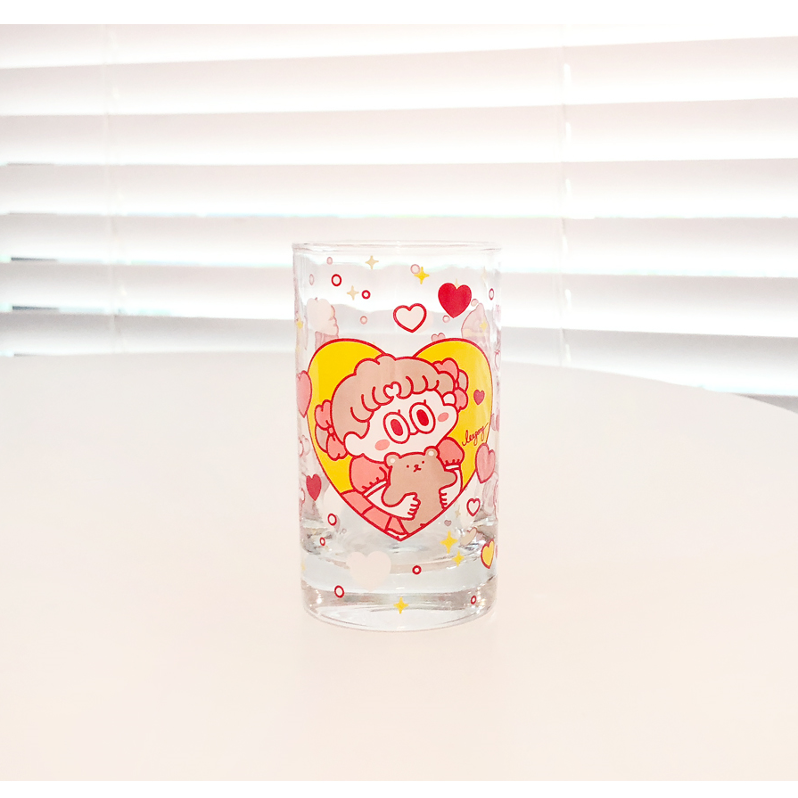 Standard Love Dance - Cherry Pie Retro Glass Cup