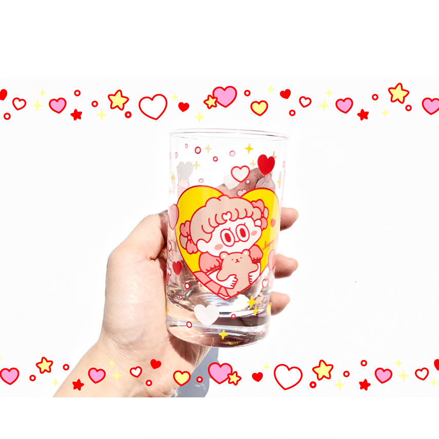 Standard Love Dance - Cherry Pie Retro Glass Cup