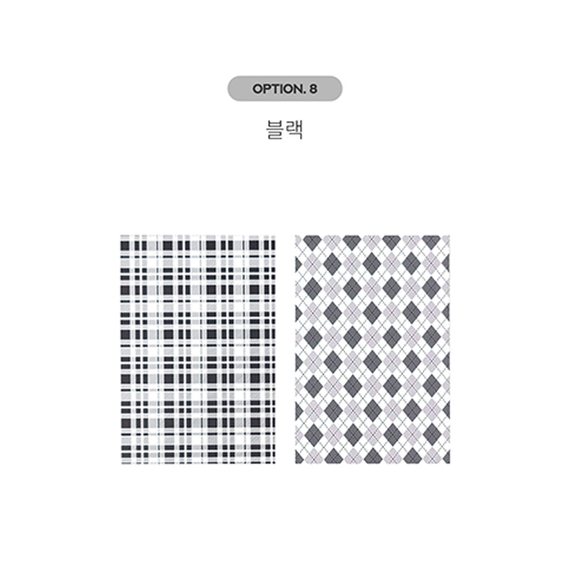 Yudaeng - Checkered Photocard Binder Mount