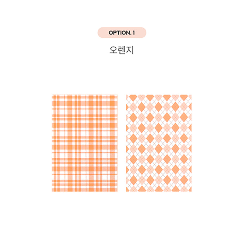 Yudaeng - Checkered Photocard Binder Mount