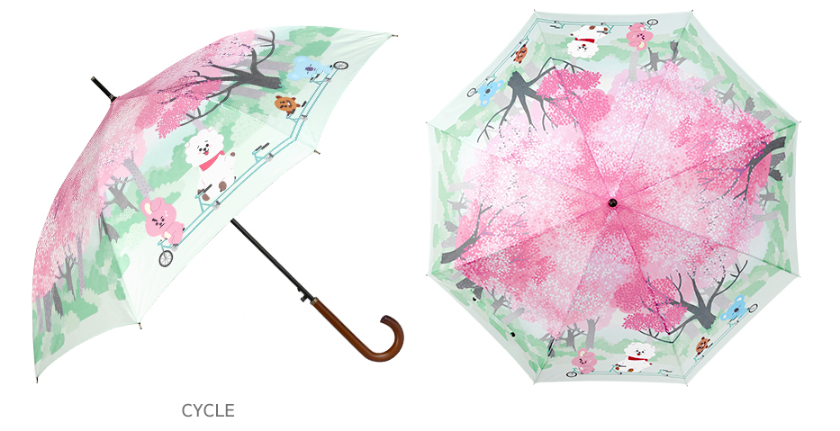 BT21 x Monopoly - DTP Automatic Long Umbrella