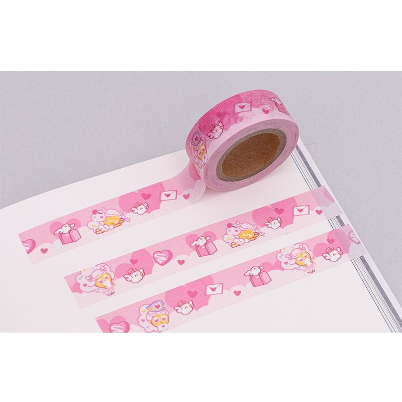 Cookie Run x Hi, Bye Mama - Cotton Candy Cookie Deco Set