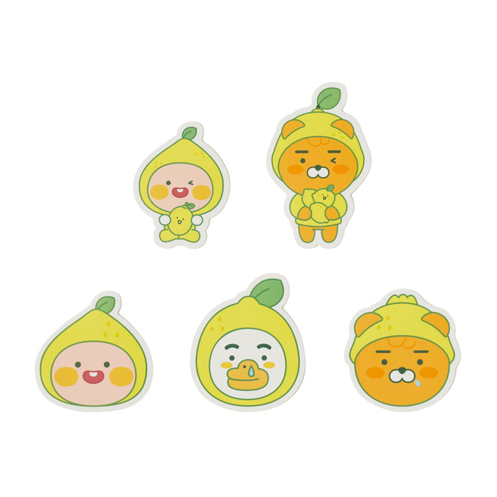 Kakao Friends - Lemon Terrace Deco Sticker Set