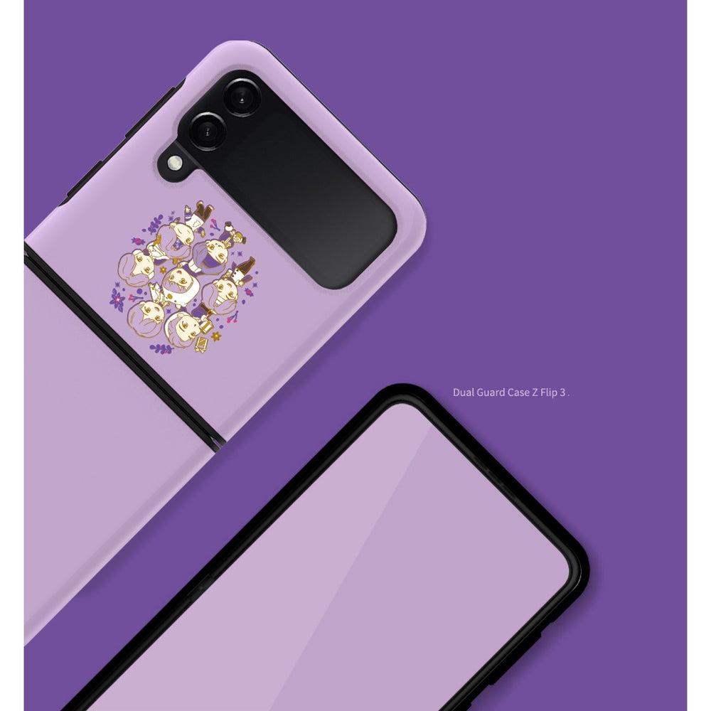 BTS - TinyTAN Purple Holidays Dual Guard Phone Case