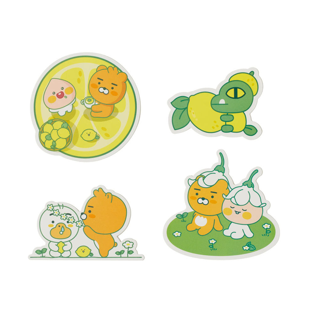 Kakao Friends - Lemon Terrace Deco Sticker Set