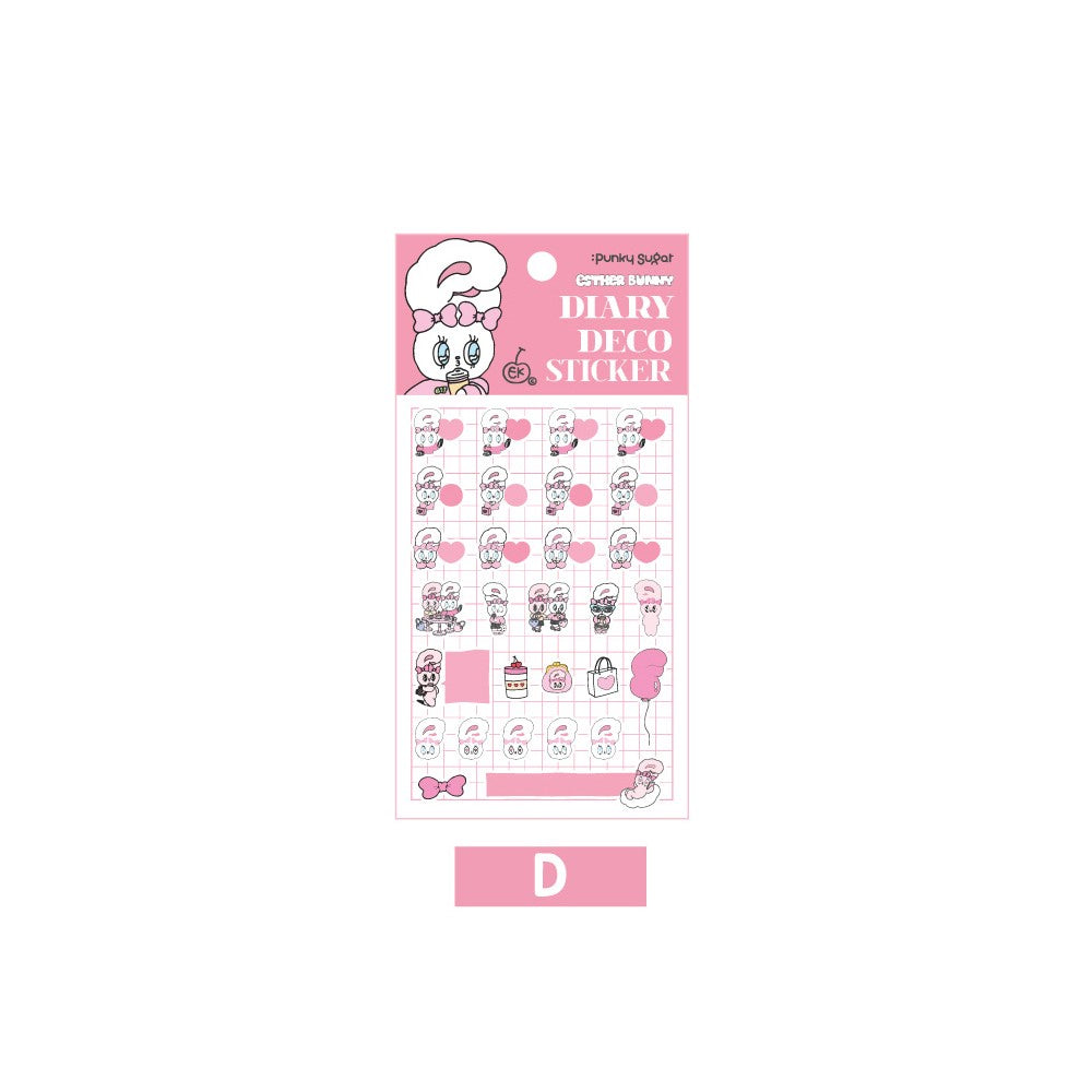 Esther Bunny - Diary Deco Sticker