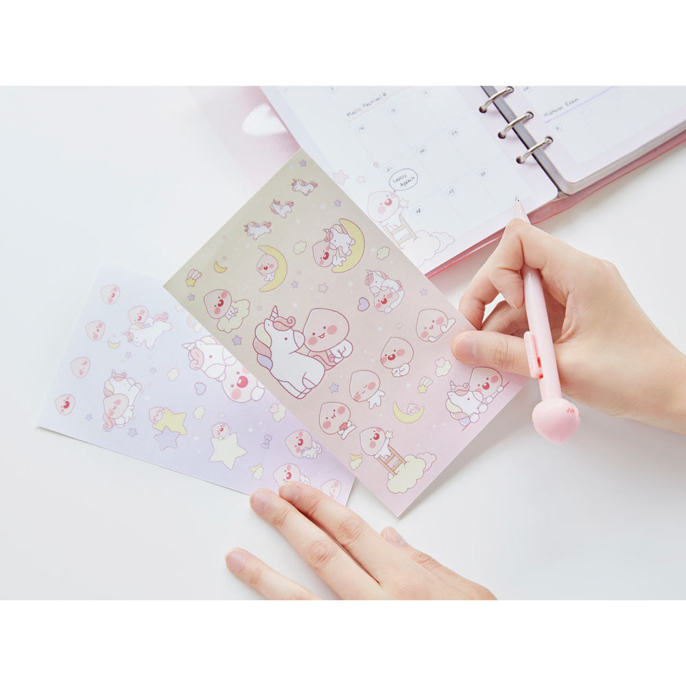 Kakao Friends - Lovely Apeach Earthwork Unicorn Diary