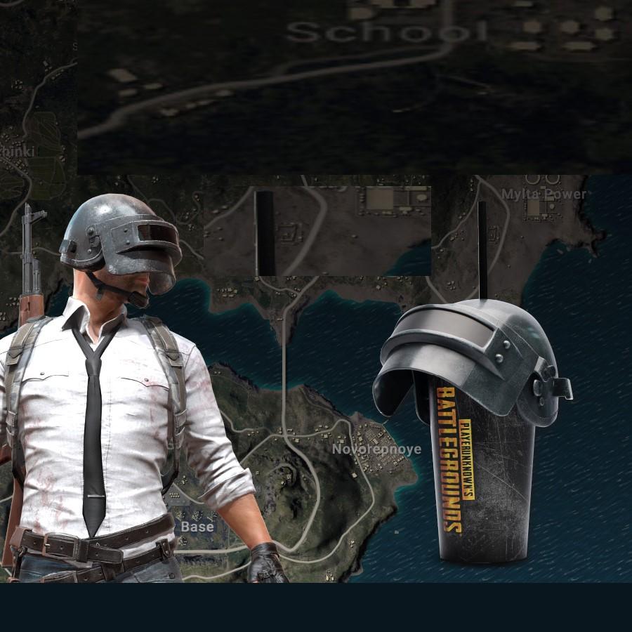 Lotte Cinema - PlayerUnknown's Battlegrounds Level 3 Helmet Tumbler