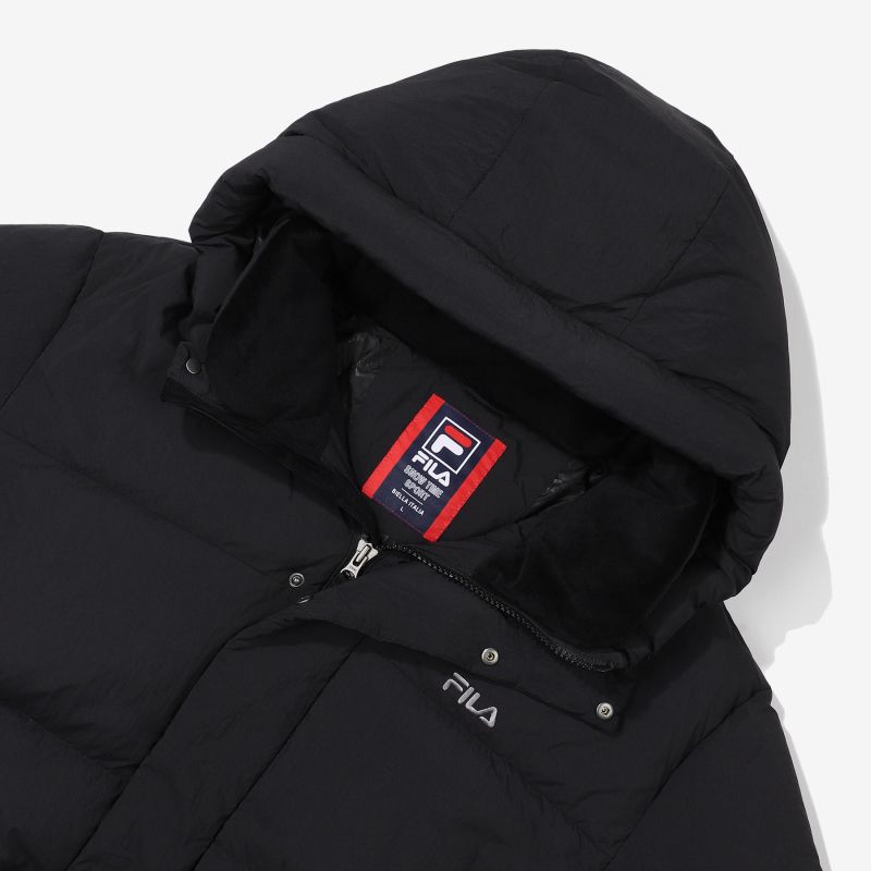 Fila hooded down sales jacket