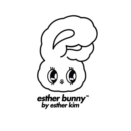 Clue X Esther Bunny - Cherish Esther Bunny Ruby Stone Unlocked Silver Earrings