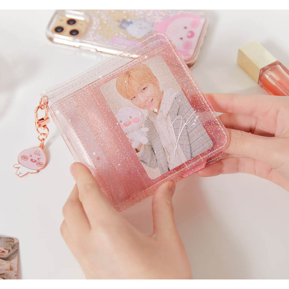 Apeach x KangDaniel - Apeach Glitter Card Wallet