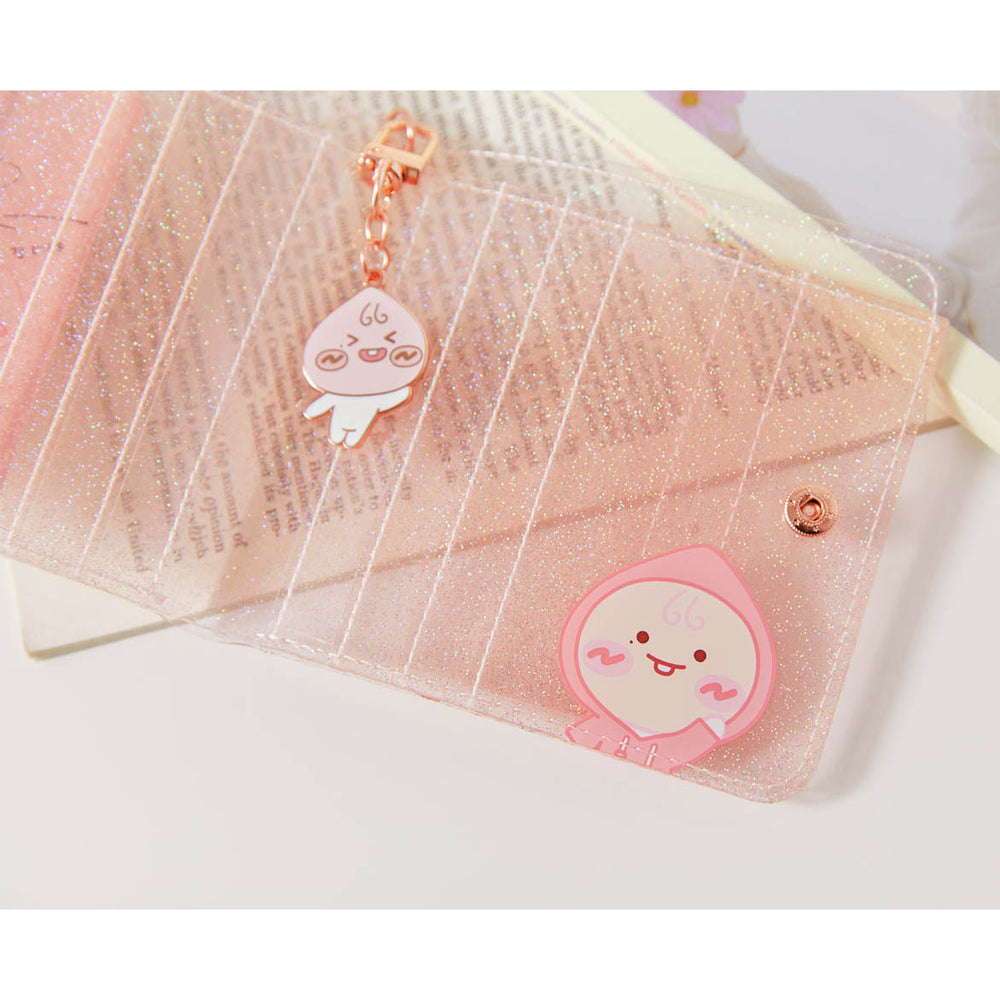 Apeach x KangDaniel - Apeach Glitter Card Wallet